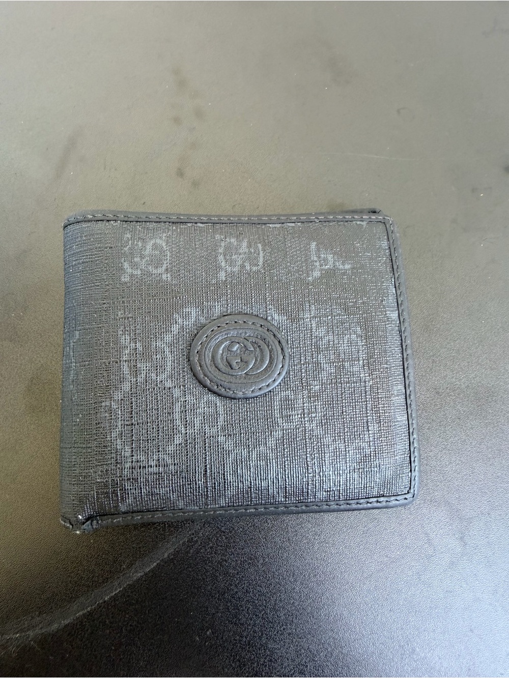 Gucci Black Bi-Fold Wallet